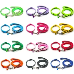 Collares reflectantes ajustables con correa para gatos y perros