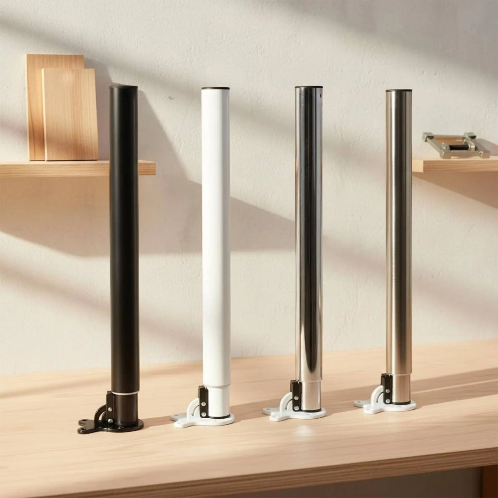 Pata mesa ajustable plegable resistente al óxido para gatos y perros - imagen 3