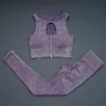 Vest Set-Darkpurple
