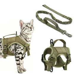 Arnés táctico para gatos – Ajustable, seguro y resistente