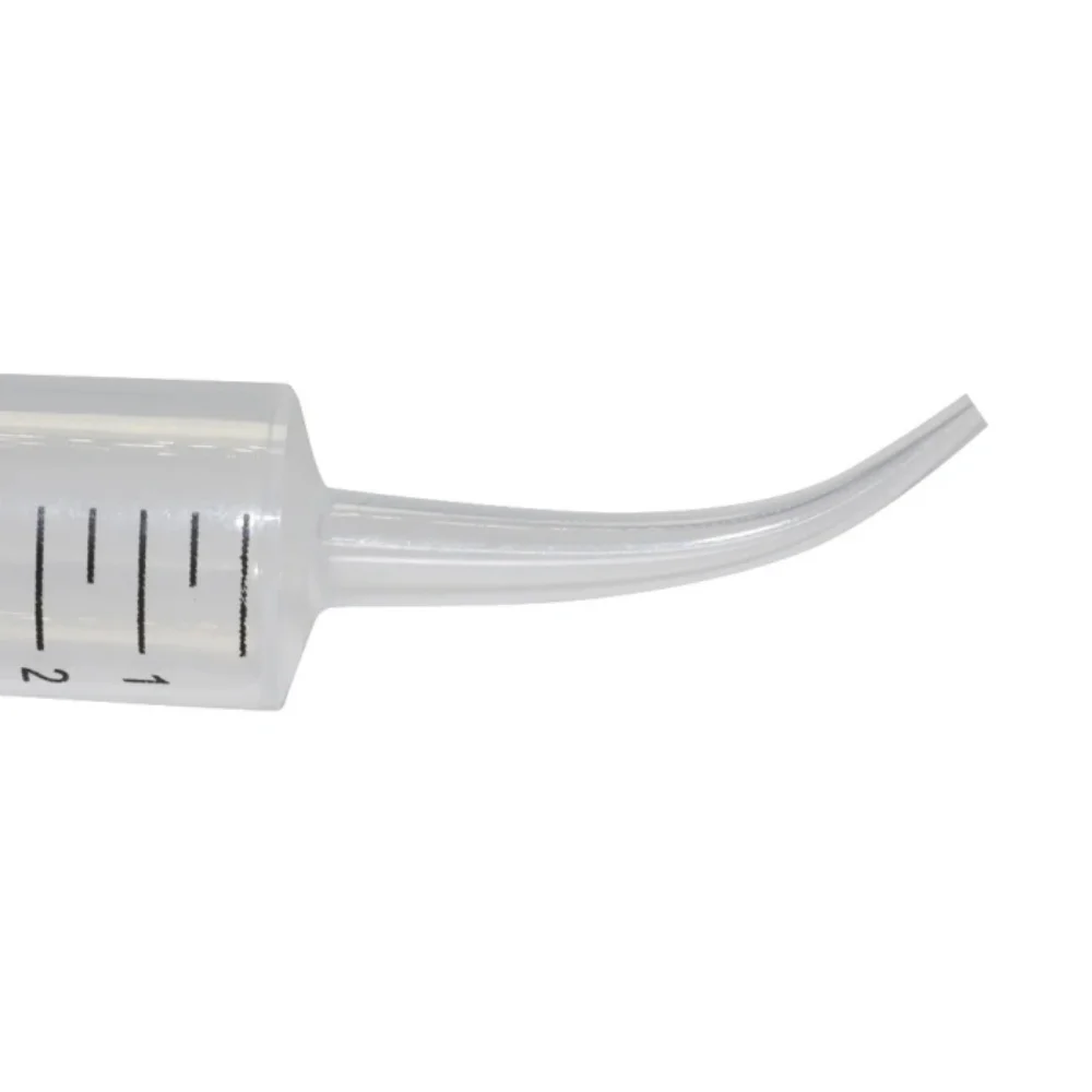 Jeringa de codo para alimentación de aves, alimentador de medicina para lactancia, jeringa de plástico de 12ml, sin aguja, alimentación de Palomas, 3 uds. - imagen 3