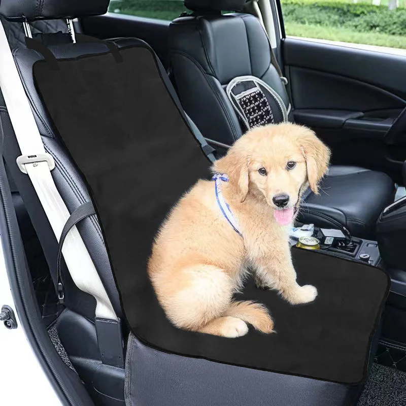 Funda para asiento de coche para perros, impermeable, portador de mascotas, cojín para asiento trasero, estera para perros, hamaca plegable para gatos, maletero, asiento trasero - imagen 3
