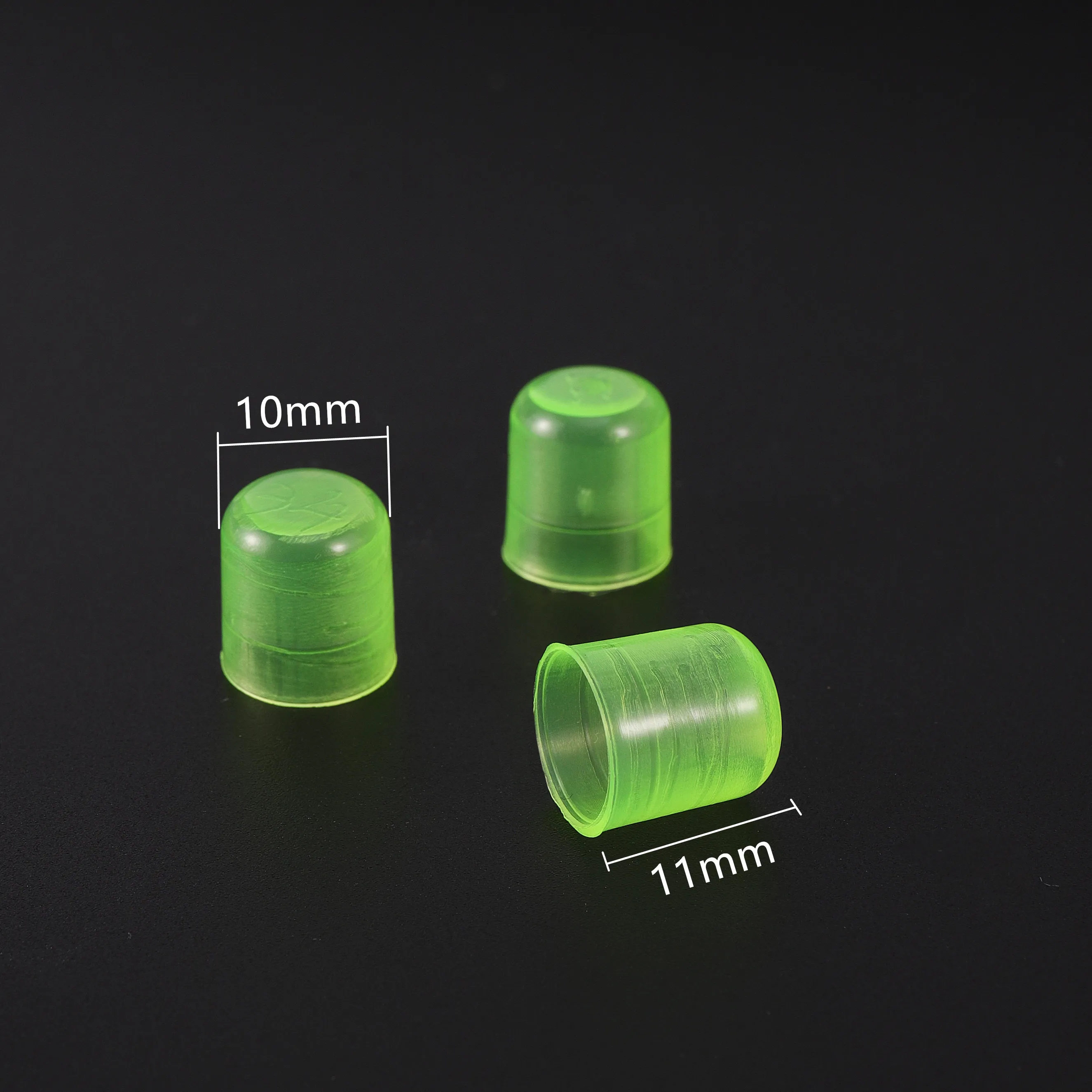 Tazas de celdas de reina de Apicultura, herramientas de gelatina real, jaula verde celular, suministros de Apicultura de cría trasera, 1000 Uds. - imagen 2