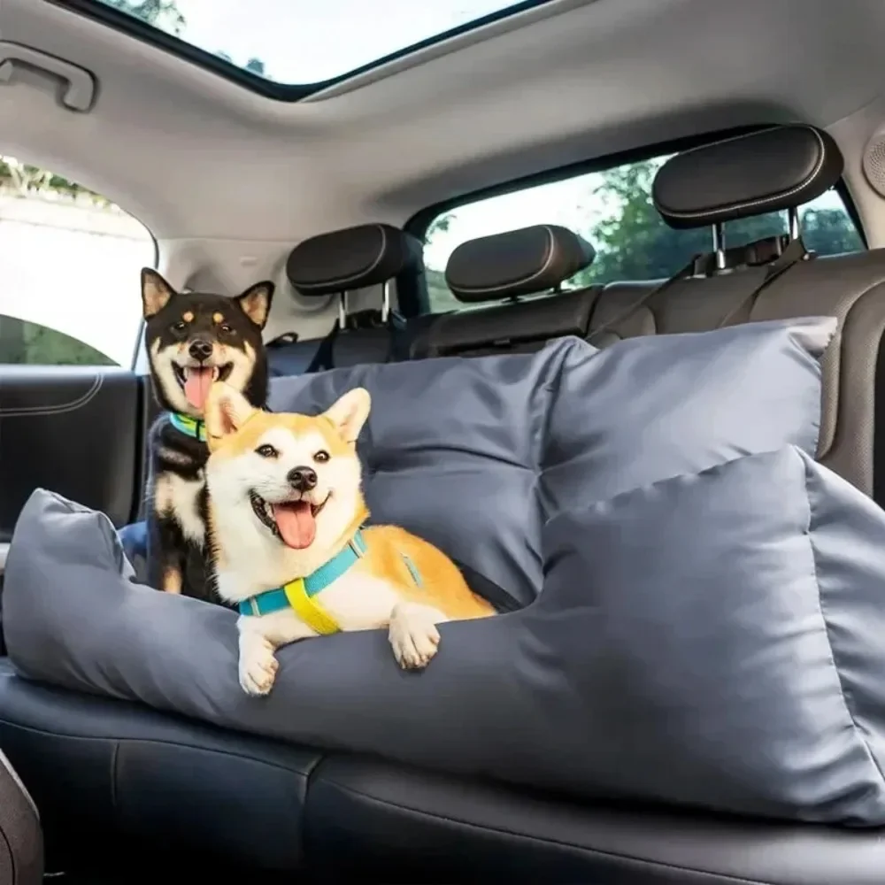 Transportín grande para coche – Funda impermeable para perros y gatos - imagen 2