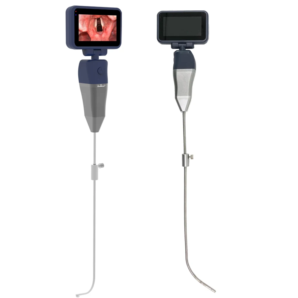 Laringoscopio de vídeo Digital CR-VLS, endoscopio Flexible de 3,0 pulgadas, pantalla HD a Color, dispositivo médico con catéter de intubación para niños y adultos - imagen 4