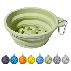 Cuenco plegable silicona perros y gatos – Alimentación lenta