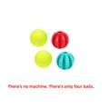 Only four balls
