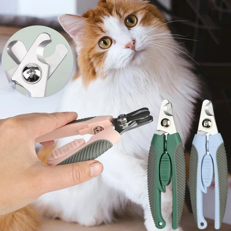 Cortauñas para mascotas, suministros de aseo para cachorros y gatitos, cortador de uñas para perros, cuidado de las garras de gato en casa, máquina cortadora profesional de garras - imagen 3