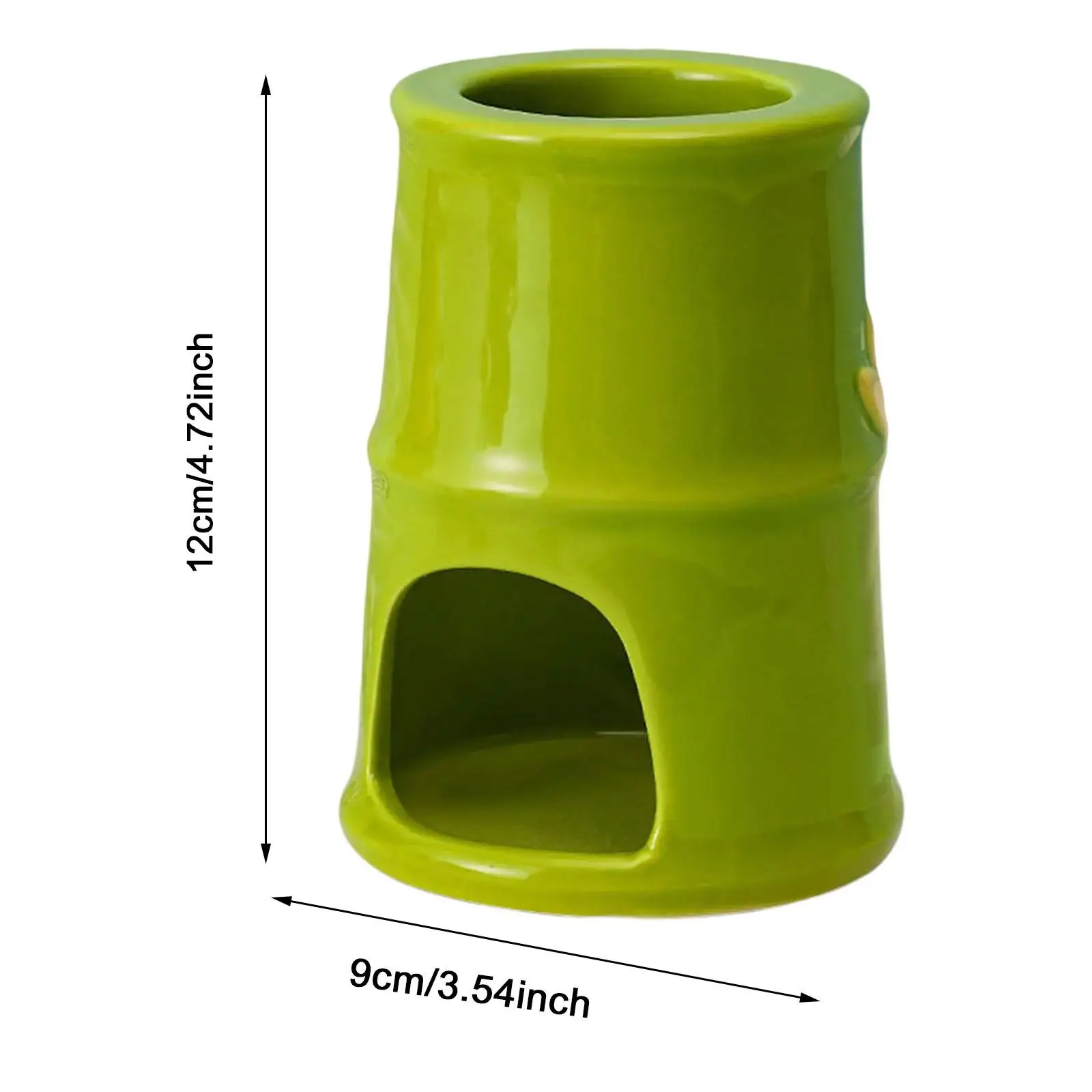 Ceramic Hamster House, Sleeping Nest, Habitat Decor, Creative Tiny Hut Cave Hideaway for Gerbils, Rats Chinchillas Rabbits