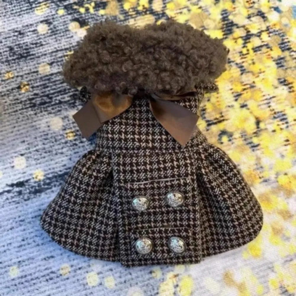 Abrigo de lana para gatos y perros pequeños – Ropa de invierno - imagen 3