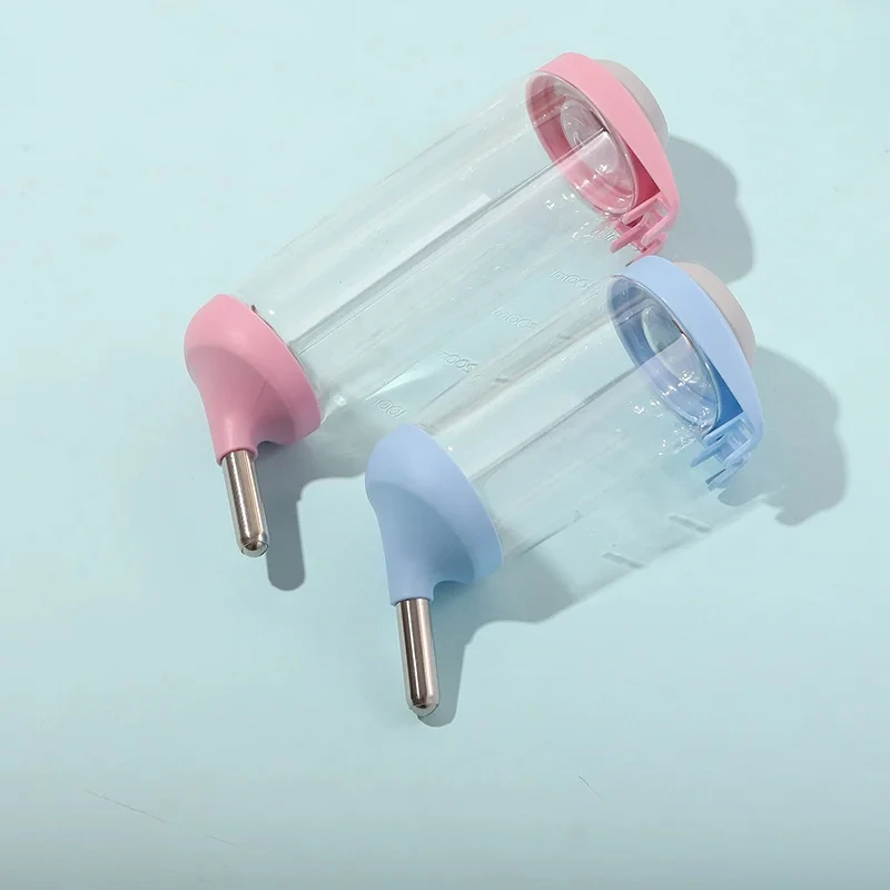 Bebedero para perros y gatos, dispensador de botellas de agua, alimentador colgante para perros, conejillos de indias, ardilla, conejo, fuente de tubo con cabezal para beber - imagen 4