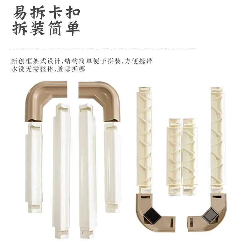 Ensamblaje de inodoros para perros, inodoros portátiles designados para mascotas, almohadillas para orina, inodoros para mascotas grandes para interiores y exteriores, están extraíbles - imagen 2