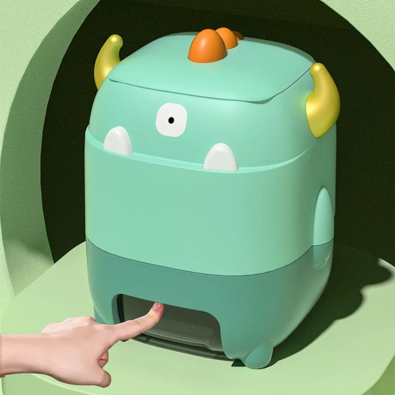 Caja de comida para perros de diseño bonito, contenedores de comida para mascotas a prueba de humedad, almacenamiento de gran capacidad, productos alimentadores para mascotas, accesorios - imagen 5