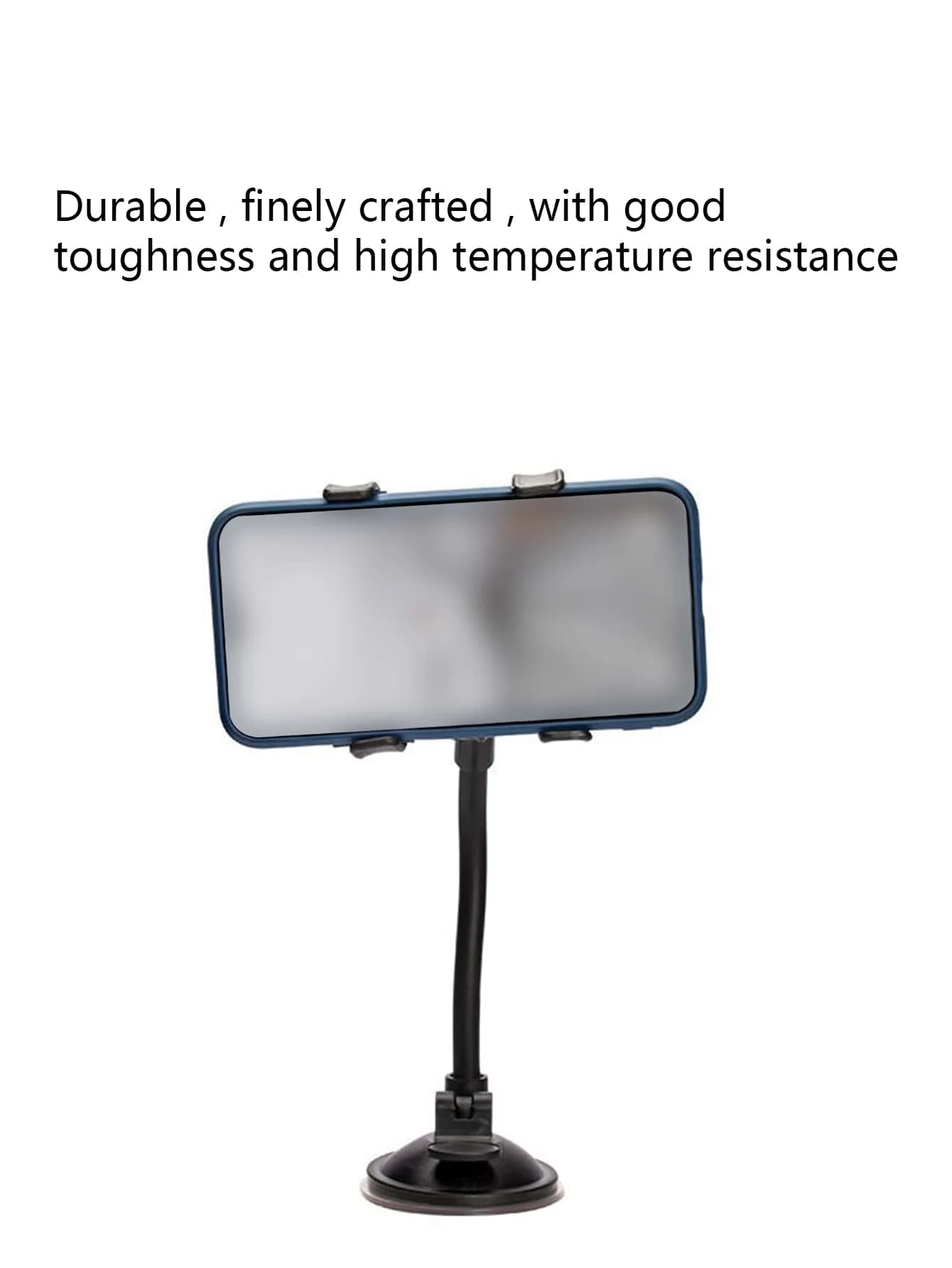 Soporte de teléfono para coche, soporte Universal Flexible con cuello de cisne, soporte con ventosa para salpicadero, parabrisas, navegación de escritorio - imagen 5