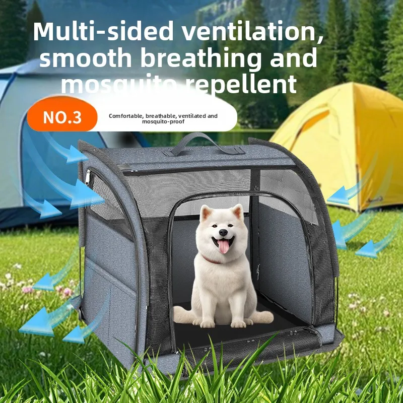 Bolsa de transporte plegable para gatos y perros – Uso coche - imagen 2