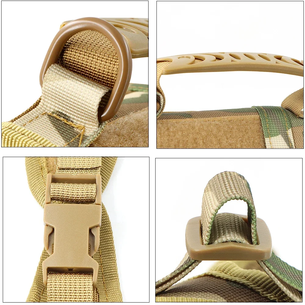 Arnés táctico para gatos y perros - conjunto de correa ajustable - imagen 4