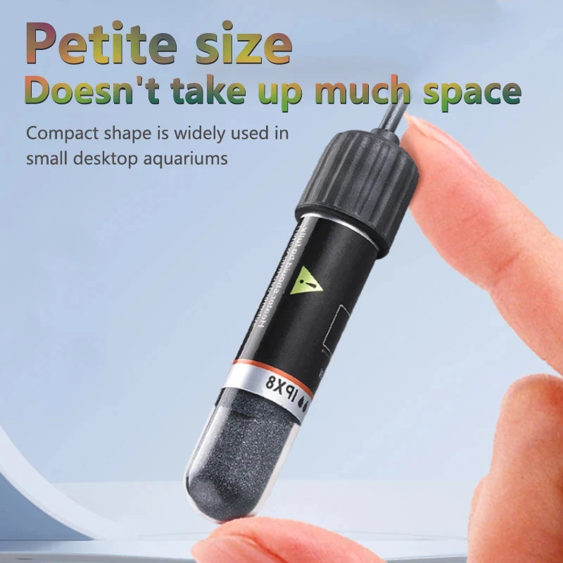 Calentador acuario mini USB sumergible – Termostato constante - imagen 5