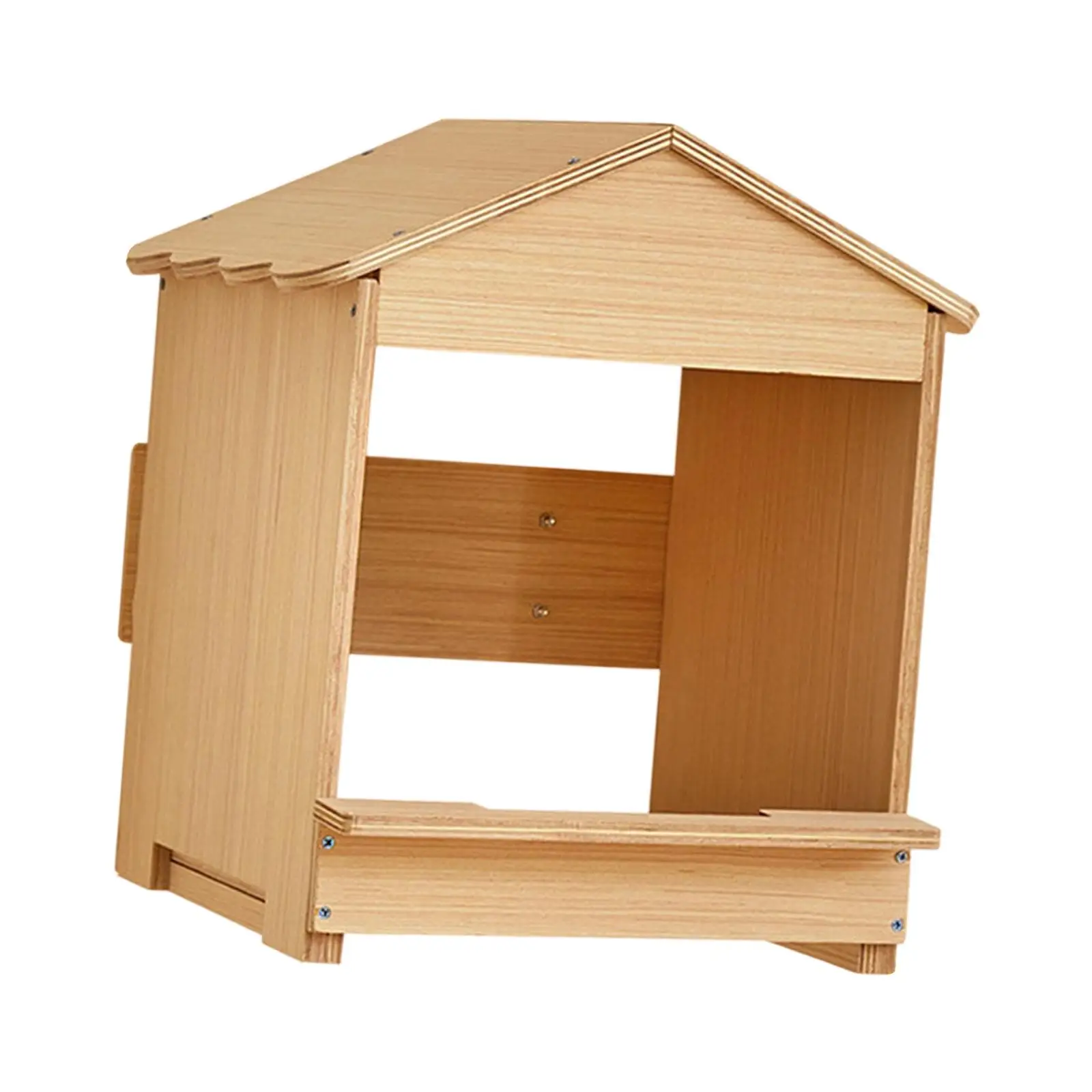 Caja de anidación madera para gallinas y patos – Casa aves corral - imagen 3