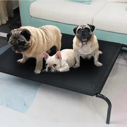 Cama colgante elevada para perros grandes – antihumedad y cómoda