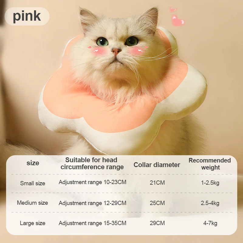 Kimpets-funda impermeable para el cuello para gato, anillo multifuncional antilamer y antimordedura, ajustable - imagen 4