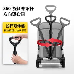 Carrito plegable ligero para perros: ideal en viajes y paseos