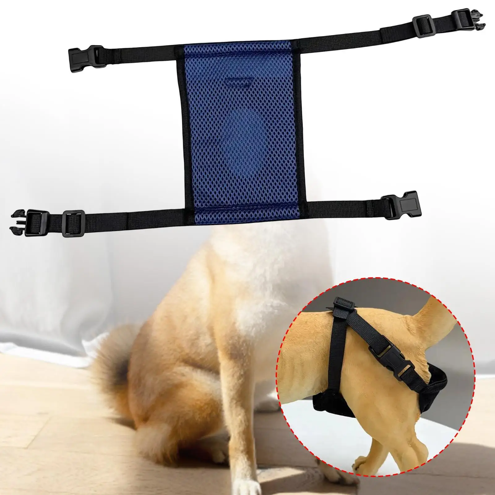 Pet Female Dog Diaper Dog Menstrual Period Pants,Sturdy,Pet Supplies Doggy Diaper Comfortable Breathable Reusable Underwear