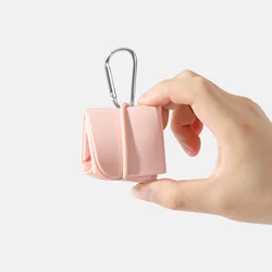 Tazón plegable de silicona portátil para perros, gatos y cachorros