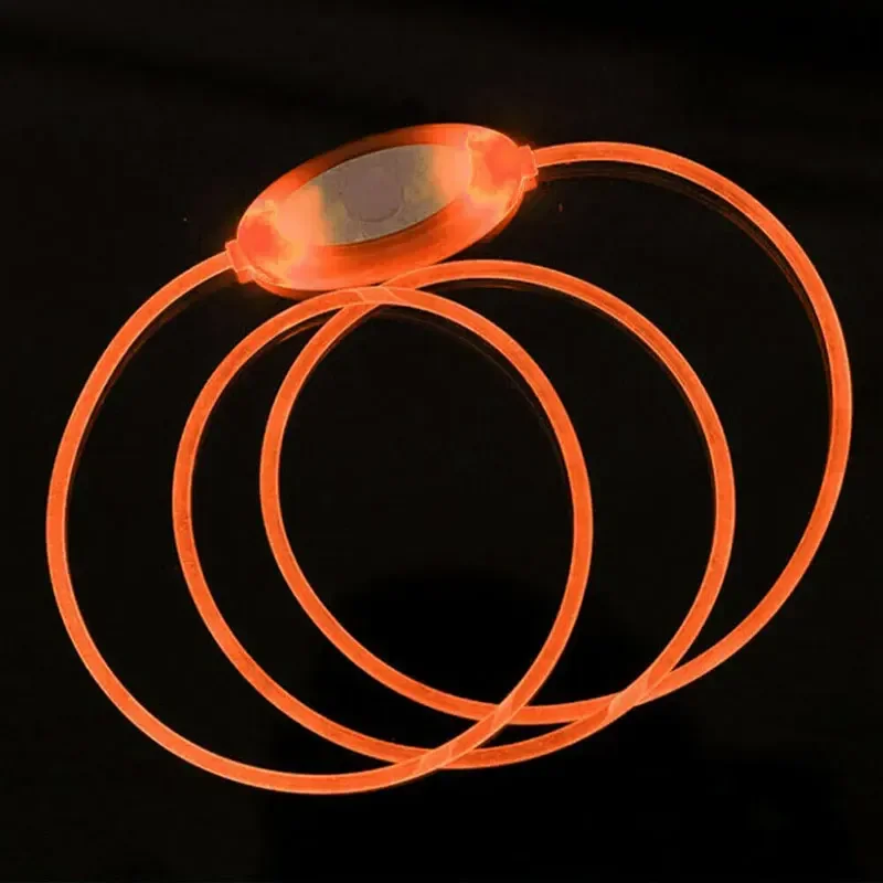 Collar LED para mascotas, Collar de seguridad nocturna ajustable para perros, luz luminosa, Collar brillante para perros, correa que brilla en la oscuridad para exteriores, 1 ud. - imagen 4