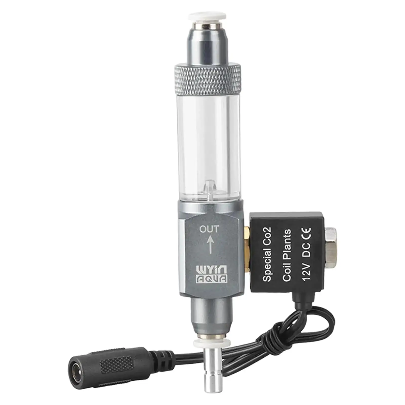 CO2 Bubble Counter Practical Easy to Use Co2 Tube Single Head