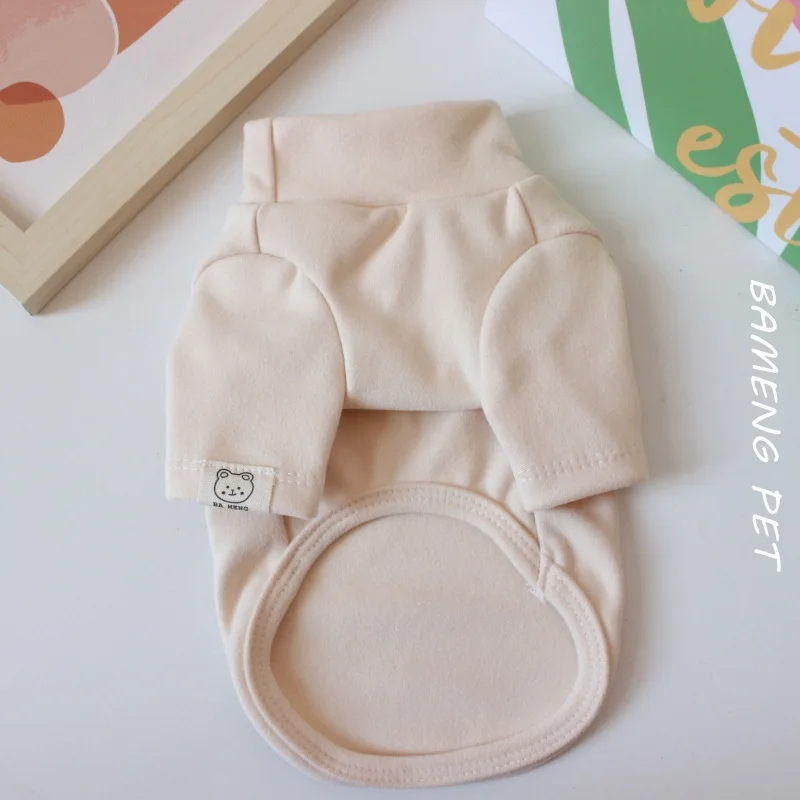 Camisa cálida de terciopelo de Color sólido para perro, abrigo de peluche para mascotas, ropa para cachorros, chaquetas Bichon Poodle Pomeranian, Invierno - imagen 5