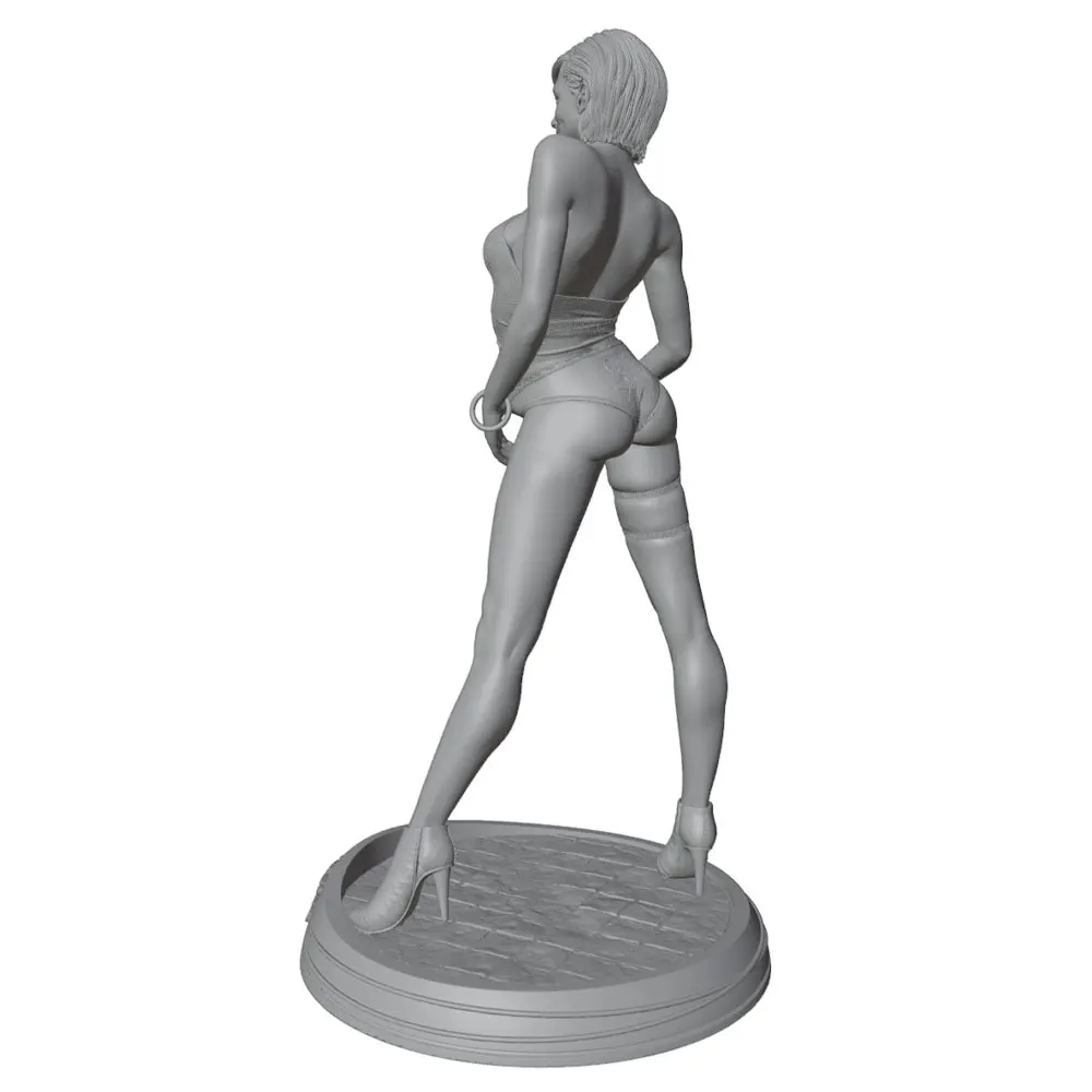 Figura de resina de mujer elegante para coleccionismo - imagen 2