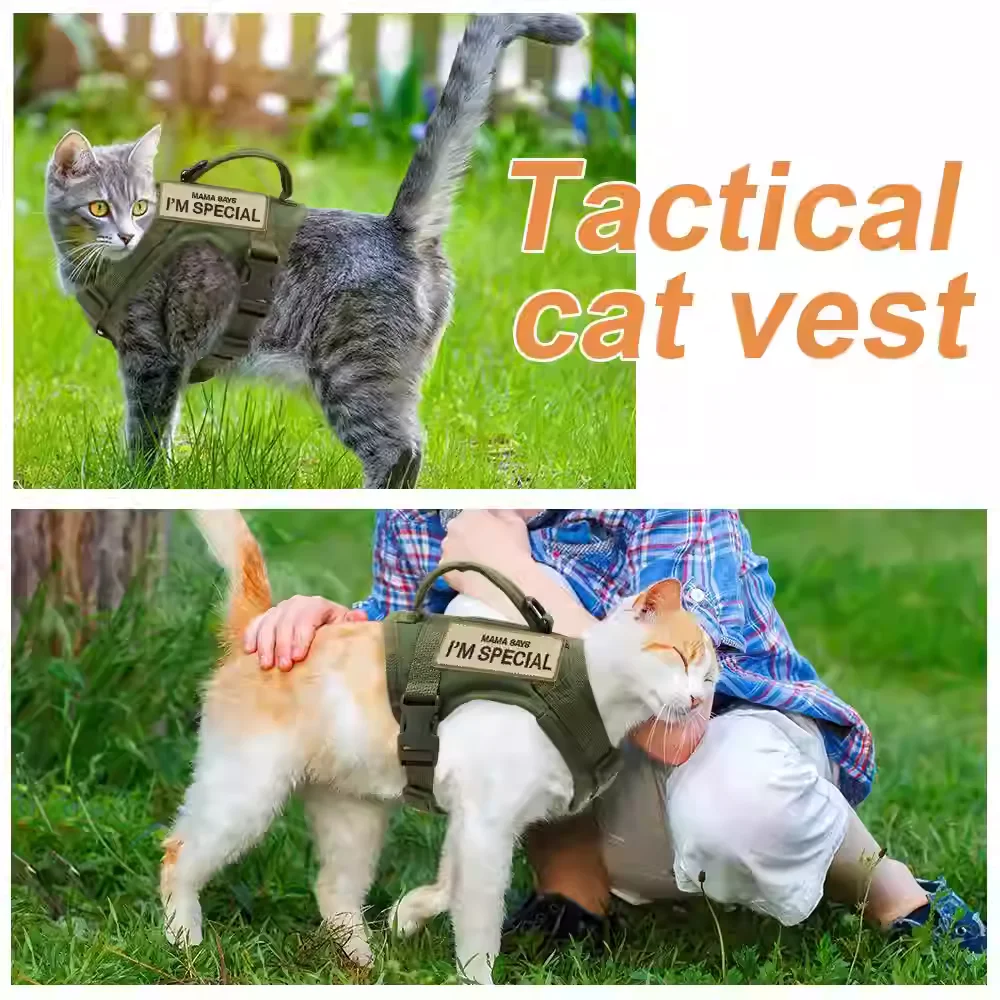 Arnés con Correa Ajustable Anti-Escape para Gato – Suave y Cómodo - imagen 5