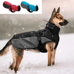Chaqueta impermeable para perros grandes con forro calido XL-6XL