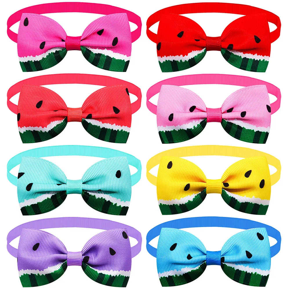 50 Uds. Pajarita de verano a granel para perros, lazos de moda estilo fruta para perros pequeños, pajaritas de verano para perros y mascotas, pajaritas para mascotas, accesorios para mascotas - imagen 5
