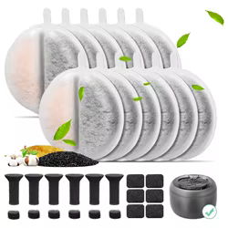Filtro de repuesto para fuente de agua de gato – compatible