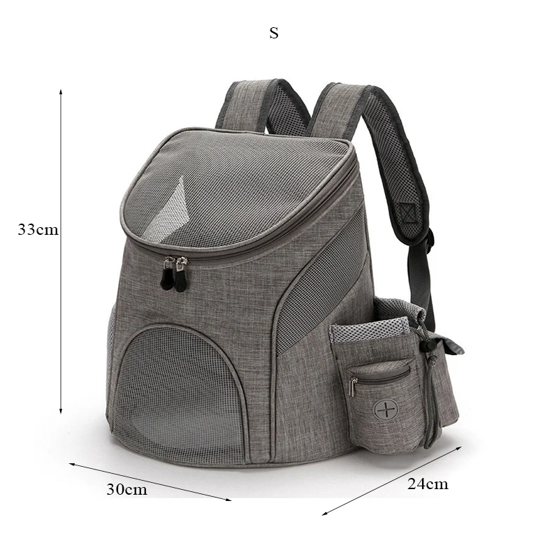 Nueva mochila para mascotas para primavera y otoño, bolsa de viaje para mascotas, mochila plegable y elástica para perros y gatos - imagen 5