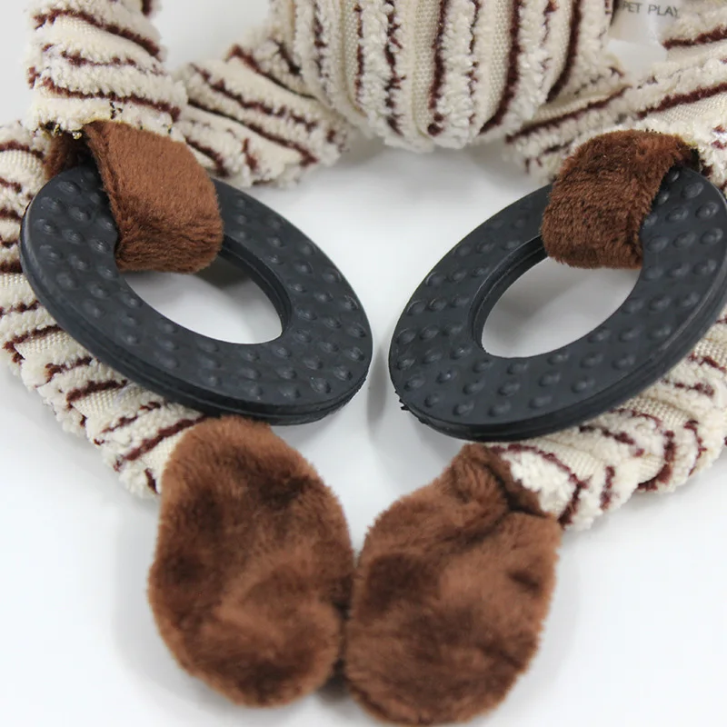 Juguete de peluche con chirrido para perros - masticable y resistente - imagen 5