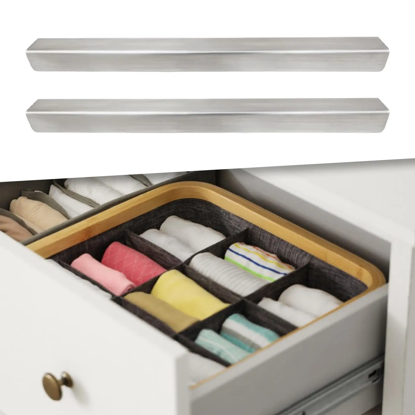 2Pcs Cabinet Edge Protectors Cabinets Bumpers Edges Banding Easy Installation Slip on Edge Guard for Living Room Drawers Home