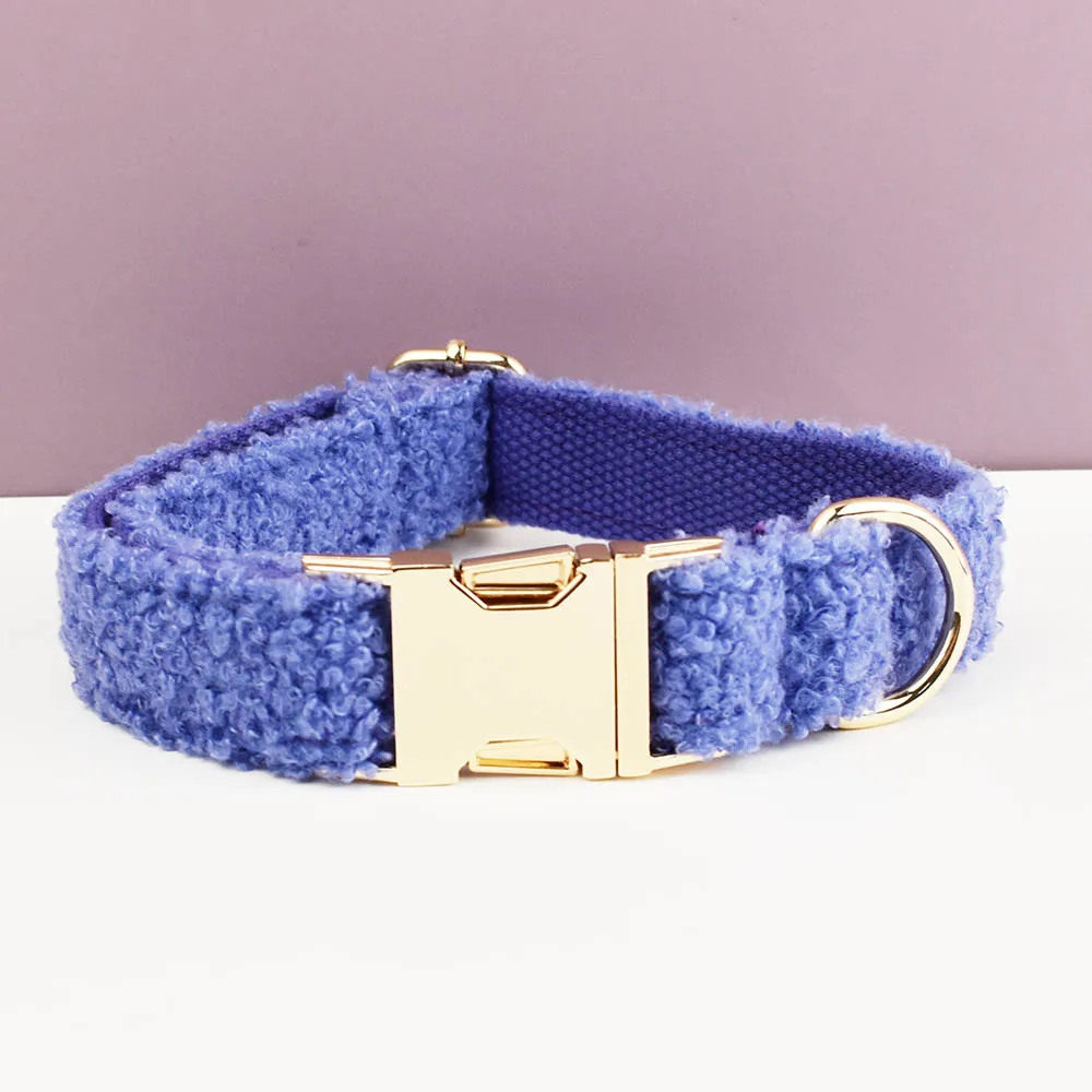 Conjunto collar y correa personalizado para perros con placa nombre - imagen 3