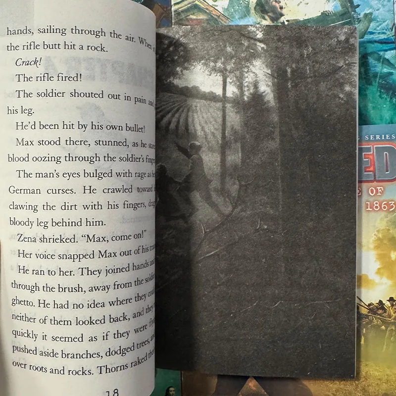 22 volúmenes/juego de libros de lectura en inglés sobreviví, historia de desastre, novela de supervivencia, guía de Escape, libros de capítulos de ciencia para niños - imagen 2