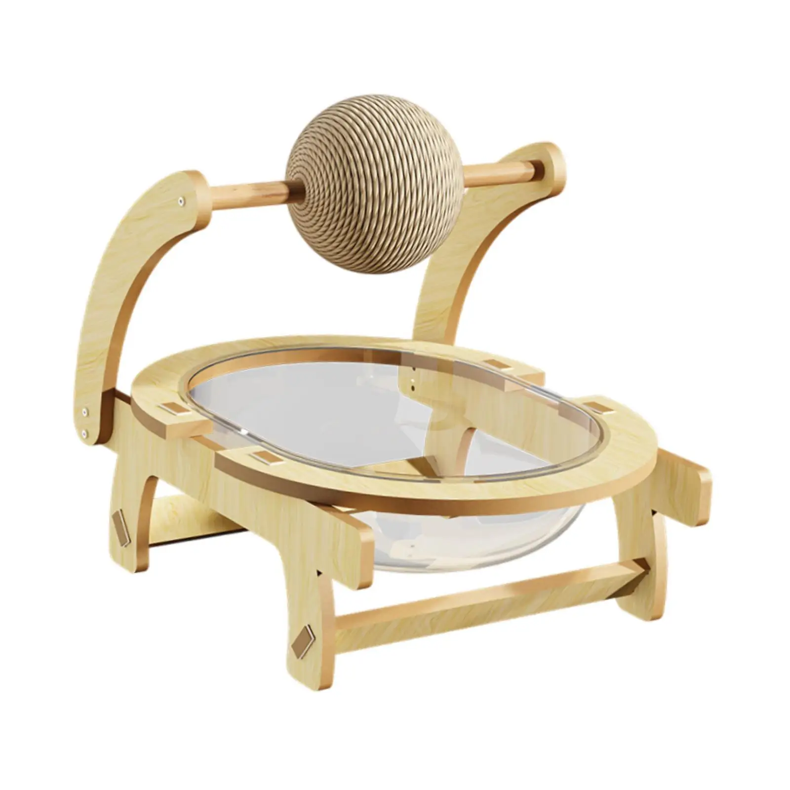 Cápsula espacial para gatos, cueva, suministros para mascotas, cama de nave espacial transparente Universal para las cuatro estaciones, nido para dormir para gatito - imagen 2