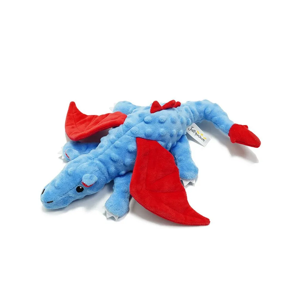 Juguete dinosaurio peluche chirriante para perros – Entrenamiento - imagen 4