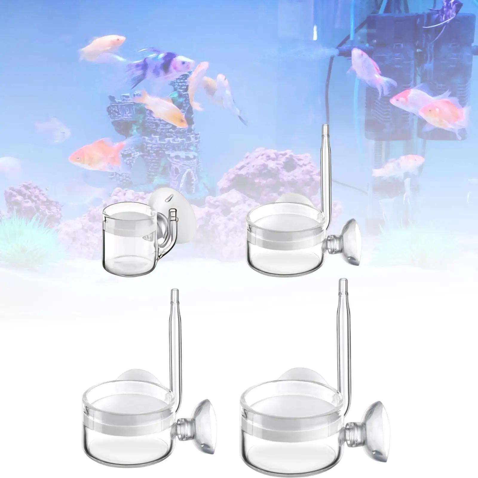 Difusor de CO2 para acuario, difusor de burbujas, regulador de refinador de acuario fácil de limpiar, accesorios para el crecimiento de plantas, plantas de acuario - imagen 4