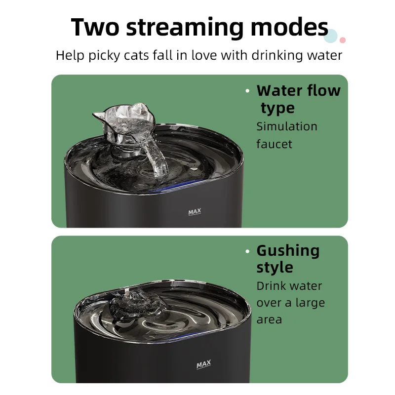 Fuente de agua filtrada circulante para gatos y perros - imagen 3