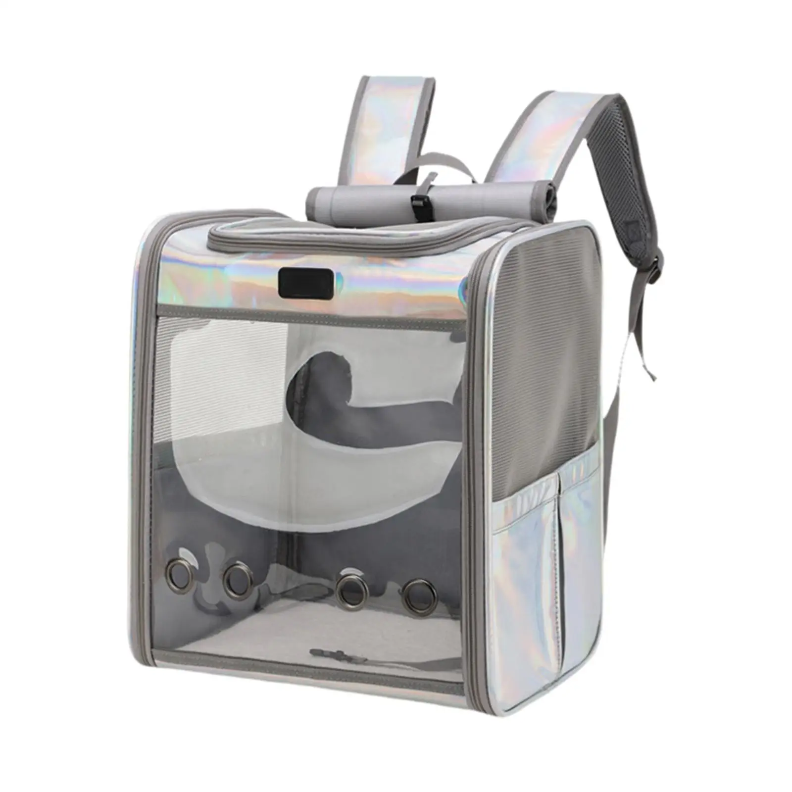 Portable Pet Cat Carrier Backpack Travel Bag with Shoulder Strap Transparent Window Tote Breathable for Kitten Puppy Travel Portable Pet Cat Carrier Backpack Travel Bag with Shoulder Strap Transparent Window Tote Breathable for Kitten Puppy Travel