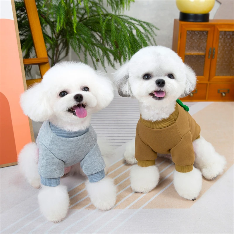 Ropa de otoño estampada para gatos, perros pequeños y medianos - imagen 2