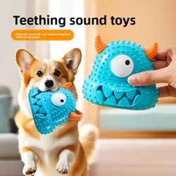 Juguete para perros con sonido - resistente a mordidas y duradero