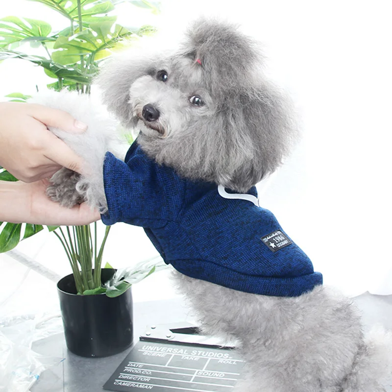 Ropa para mascotas con estampado de huesos de pescado para perros pequeños, gatos, acogedor algodón, cachorro, perro, gato, Sudadera con capucha, abrigo, Yorkies, Chihuahua, sudadera, ropa para mascotas - imagen 3