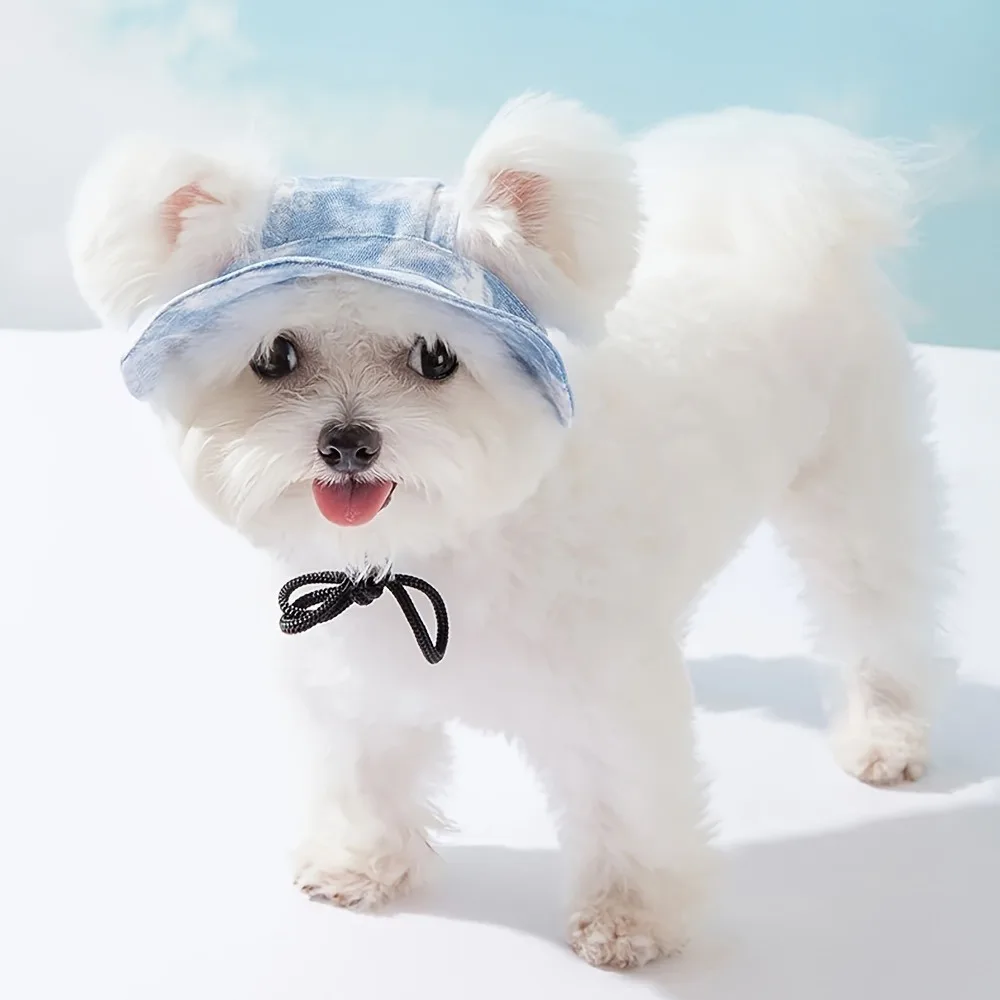 Sombrero para perro, gorra de verano, accesorios de ropa, ropa para perros y mascotas, ropa para cachorros, sombreros para mascotas, productos para animales, accesorios para suministros - imagen 5
