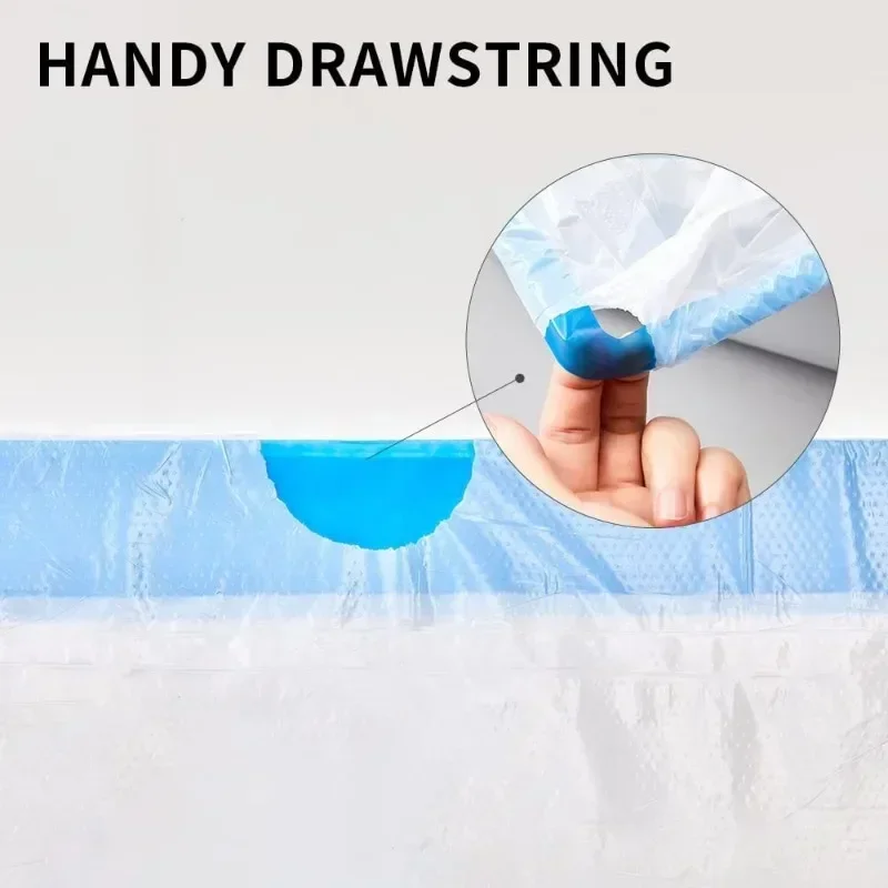 Inodoro inteligente para gatos, adecuado para bolsas de basura, el gato puede recoger bolsa de almacenamiento y recoger 20 bolsas/rolos de suministros - imagen 5